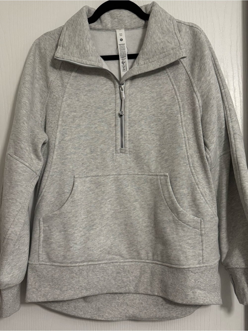 Lululemon Scuba Oversized Funnel Neck Half zip long XS/S